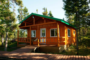 Cabin Osprey Lodge — Association de Pourvoirie du Lac Mistassini – Association de Pourvoirie du Lac Mistassini